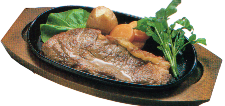 ステーキ半額